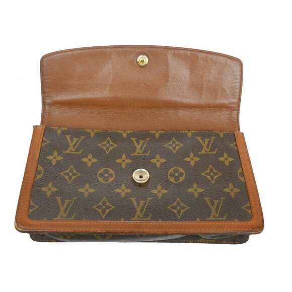 LOUIS VUITTON Pochette Dam PM Clutch Hand Bag Monogram Leather BN M51812 60KA858 - Picture 8 of 16